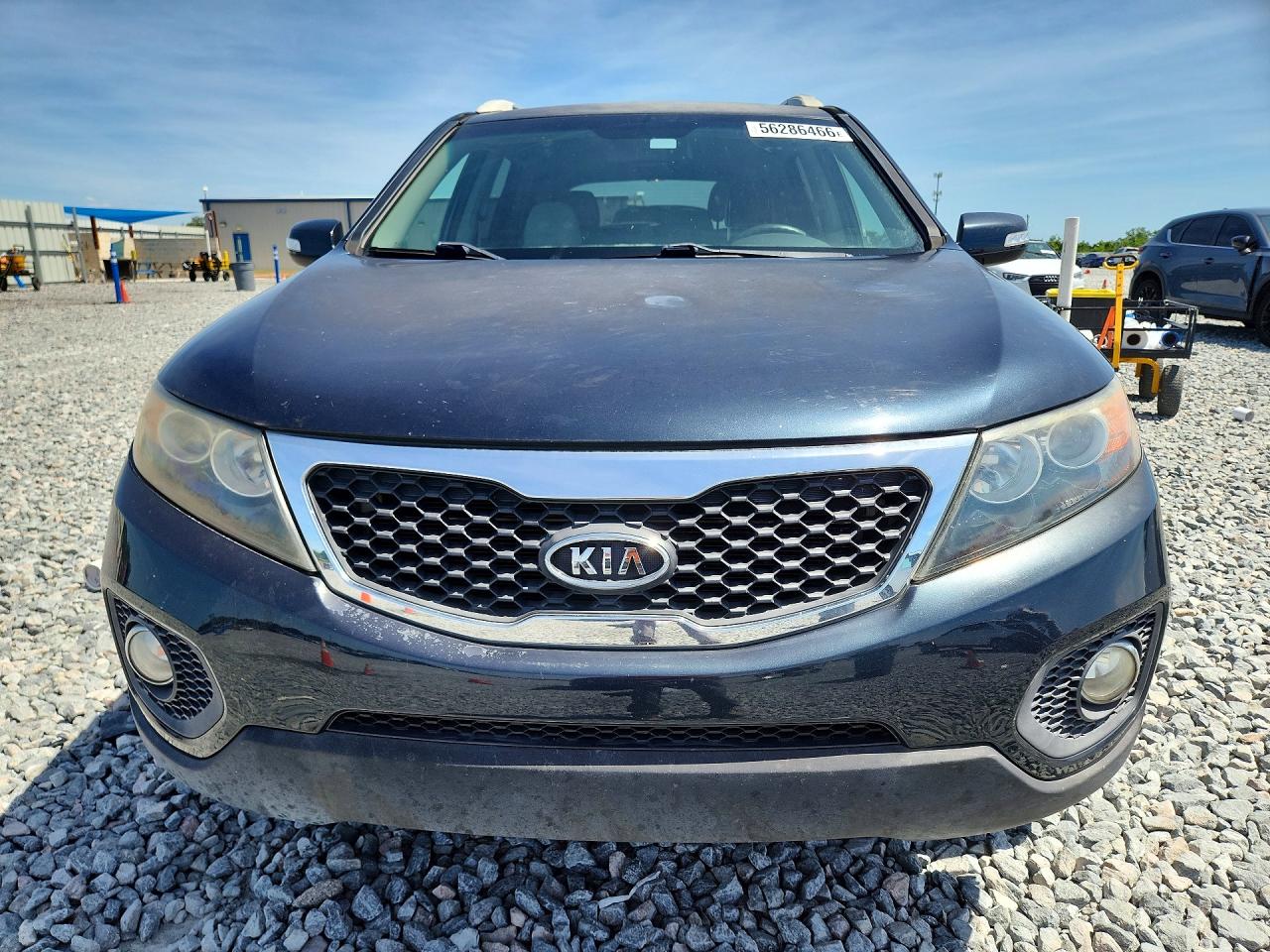 2012 Kia Sorento Lx Blue vin: 5XYKT3A61CG282555