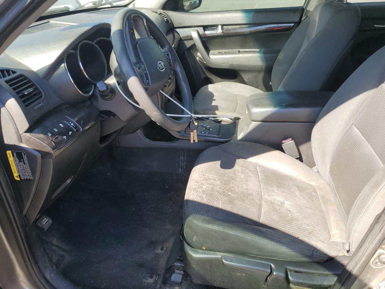 2012 Kia Sorento Base Gray vin: 5XYKT3A61CG302559