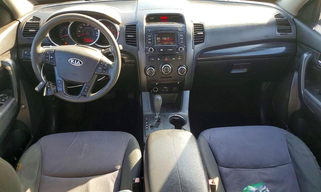 2013 Kia Sorento Lx Silver vin: 5XYKT3A61DG313787