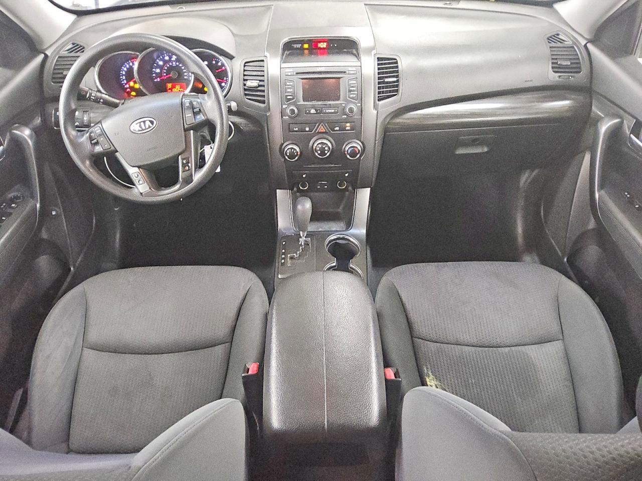 2013 Kia Sorento Lx Silver vin: 5XYKT3A61DG345719
