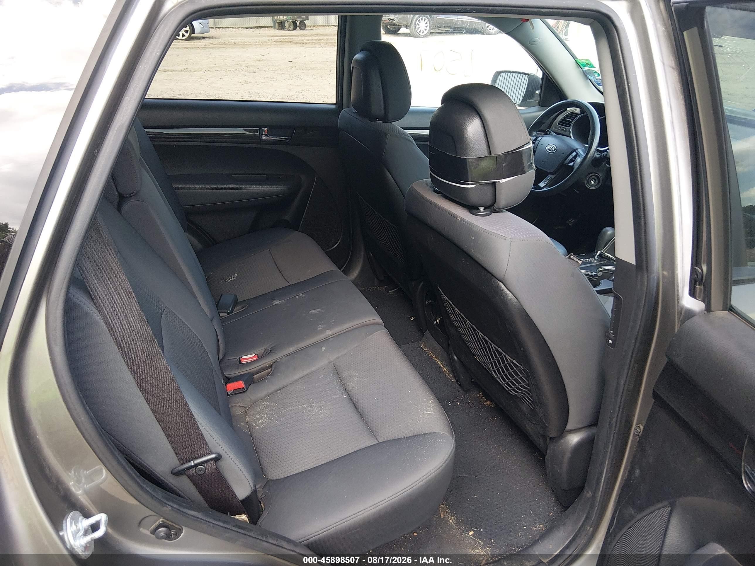 2013 Kia Sorento Lx Gray vin: 5XYKT3A61DG355652