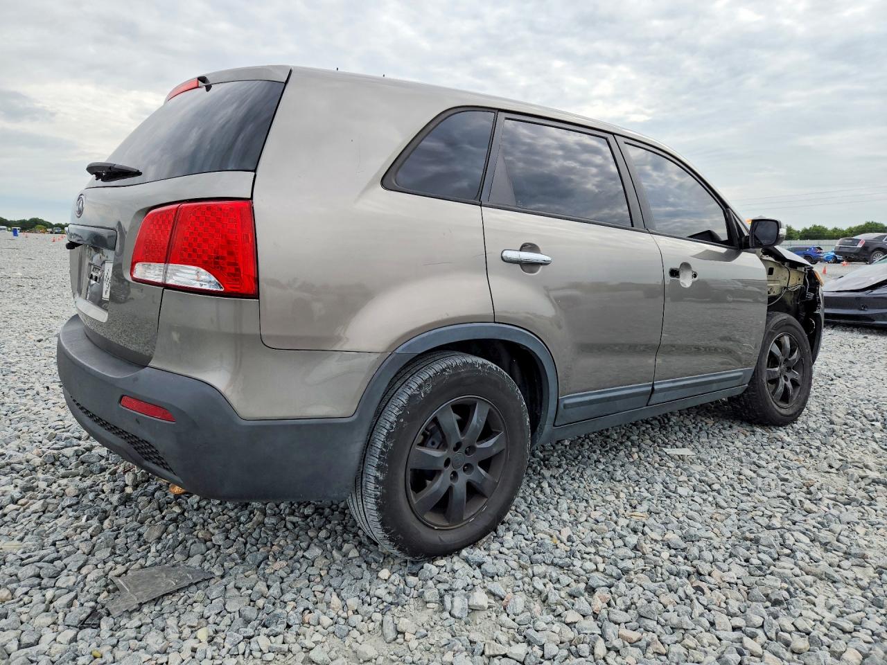 2013 Kia Sorento Lx Gray vin: 5XYKT3A61DG394659
