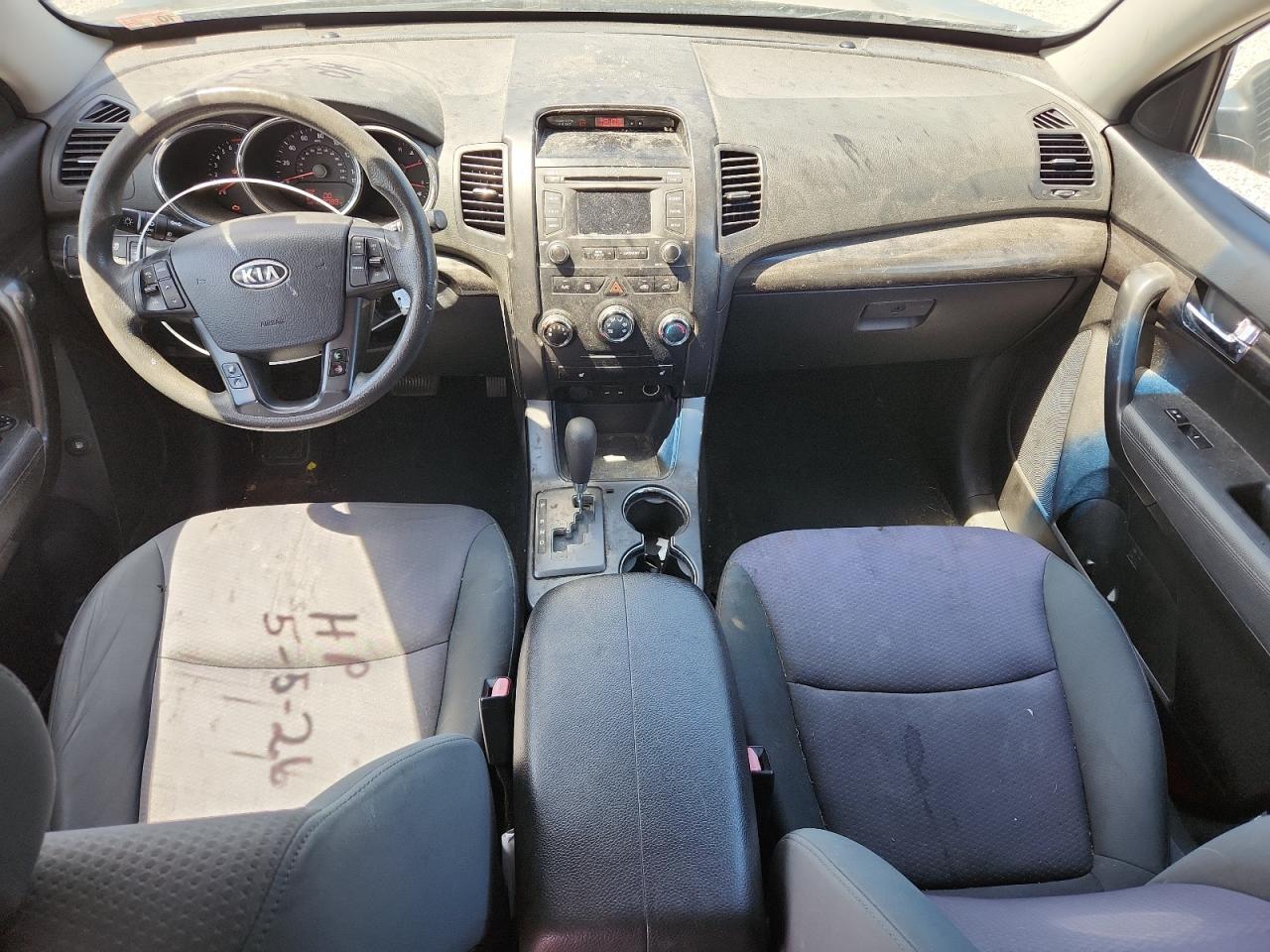 2013 Kia Sorento Lx Black vin: 5XYKT3A61DG406647