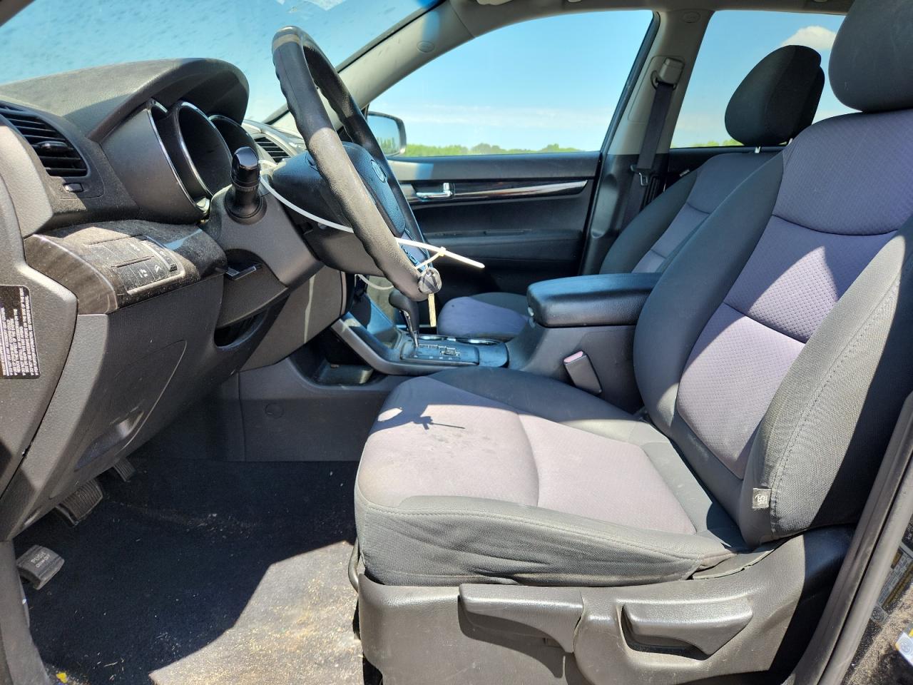 2013 Kia Sorento Lx Black vin: 5XYKT3A61DG406647