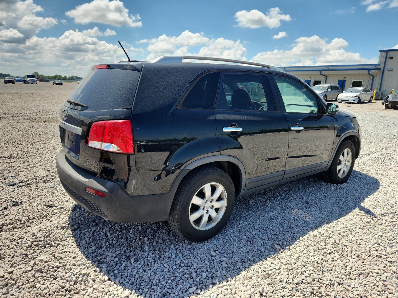2013 Kia Sorento Lx Black vin: 5XYKT3A61DG406647