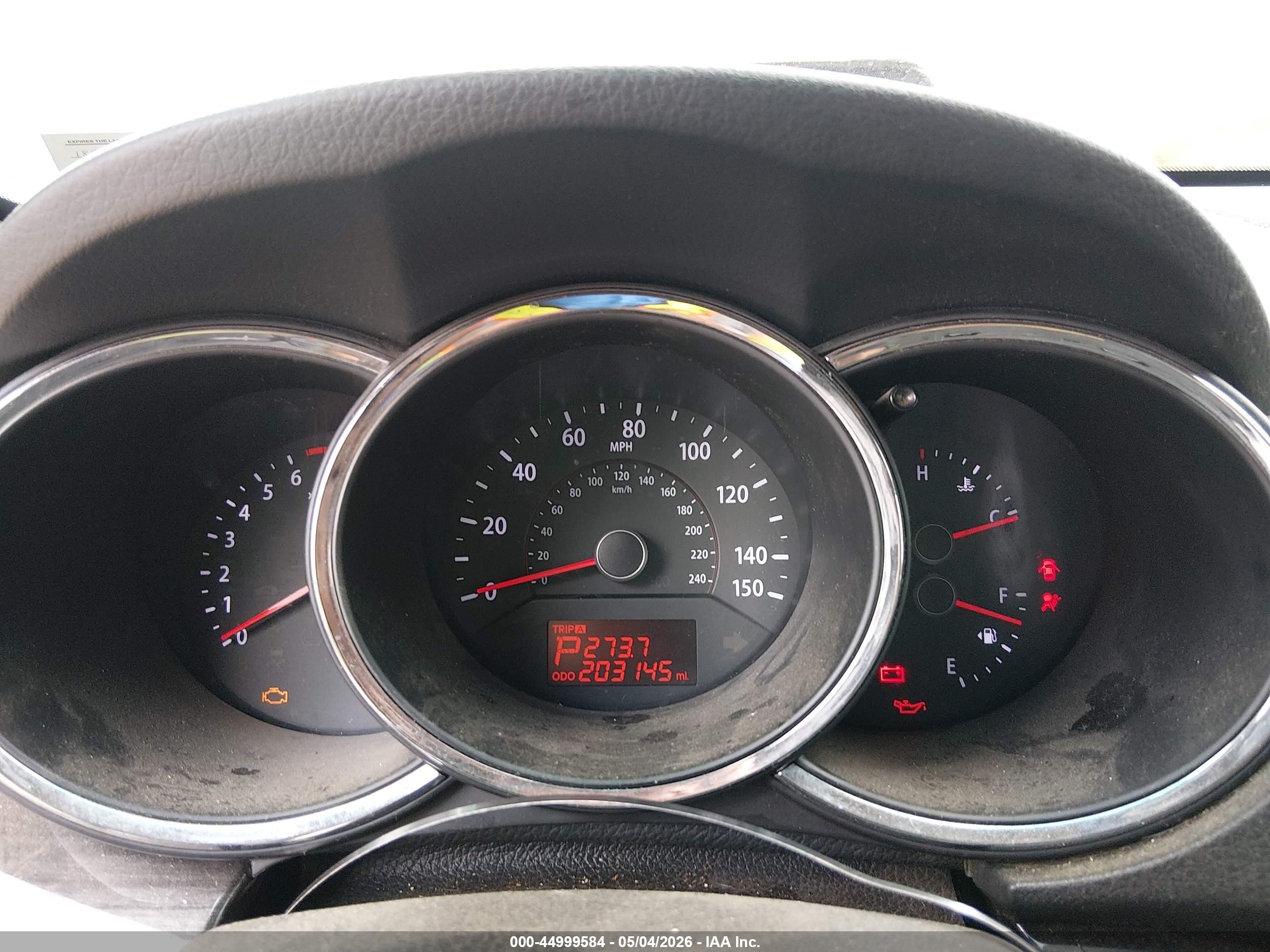 2013 Kia Sorento Lx Gray vin: 5XYKT3A61DG408124