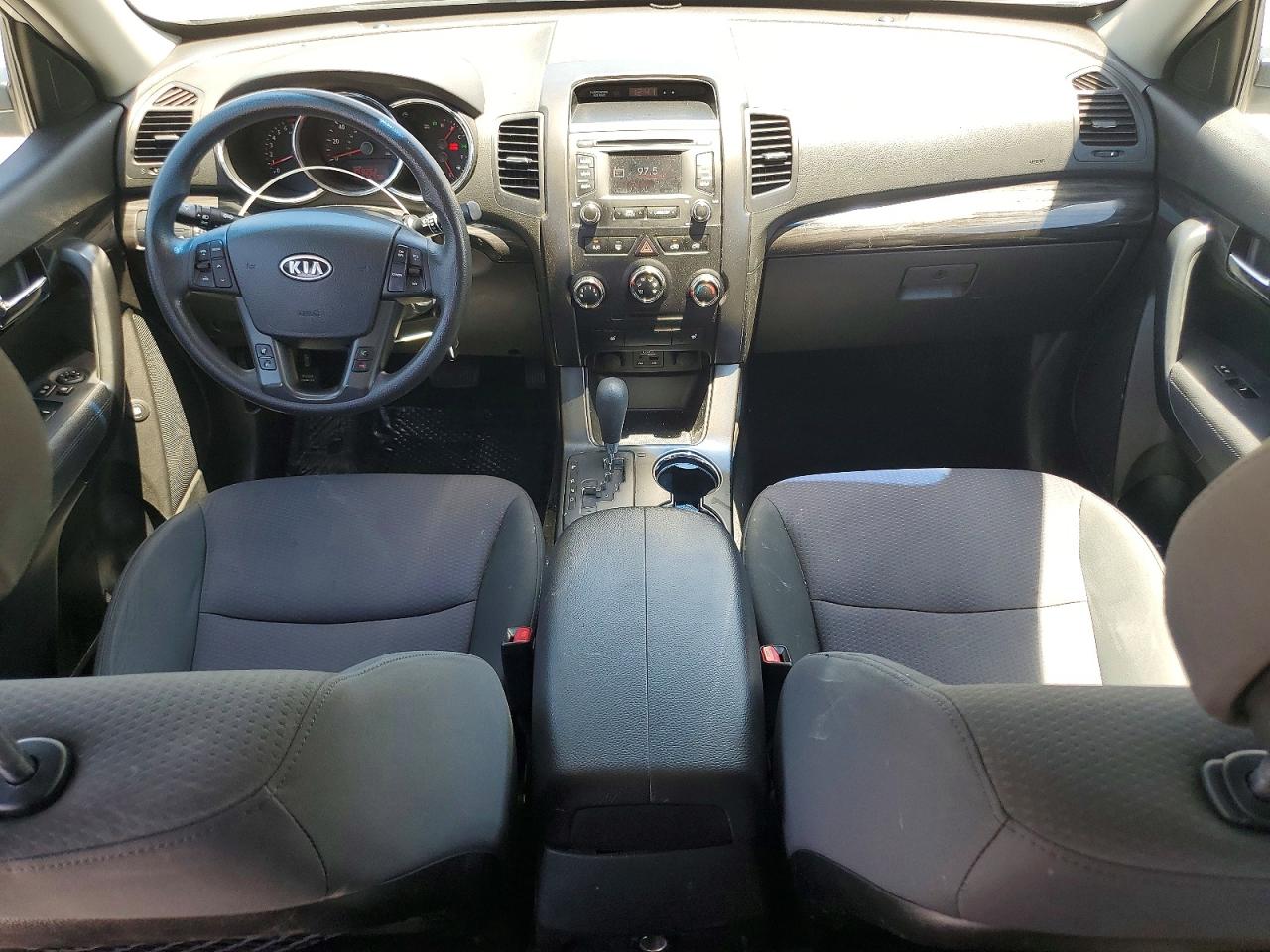 2013 Kia Sorento Lx Silver vin: 5XYKT3A61DG418118