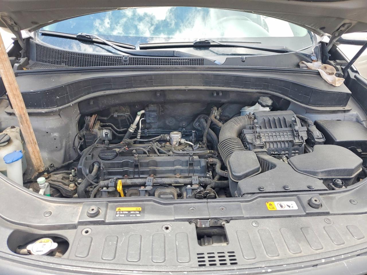 2014 Kia Sorento Lx Silver vin: 5XYKT3A61EG430075