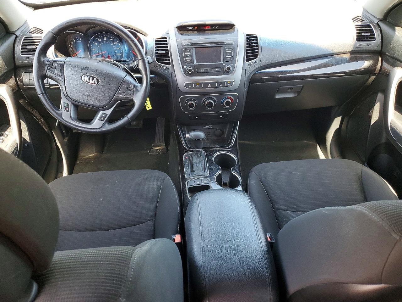 2014 Kia Sorento Lx Silver vin: 5XYKT3A61EG432649