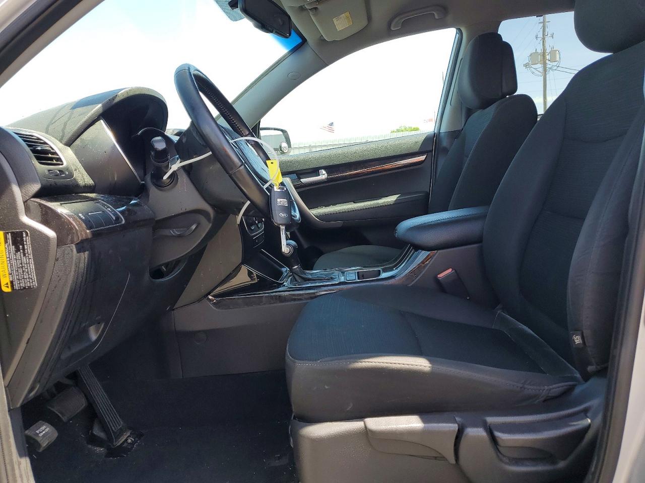 2014 Kia Sorento Lx Silver vin: 5XYKT3A61EG432649