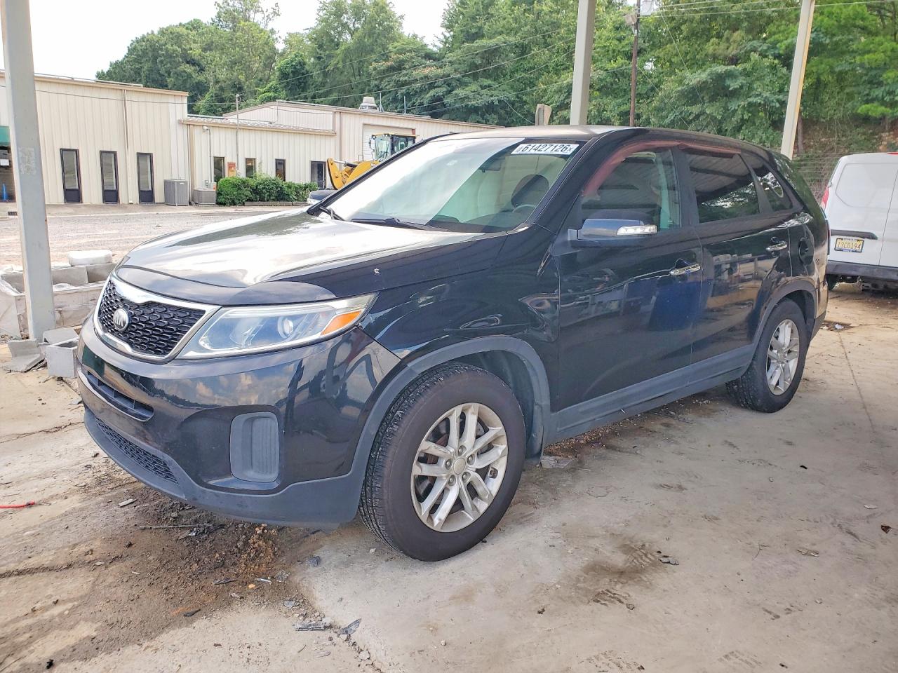 2014 Kia Sorento Lx Black vin: 5XYKT3A61EG444669