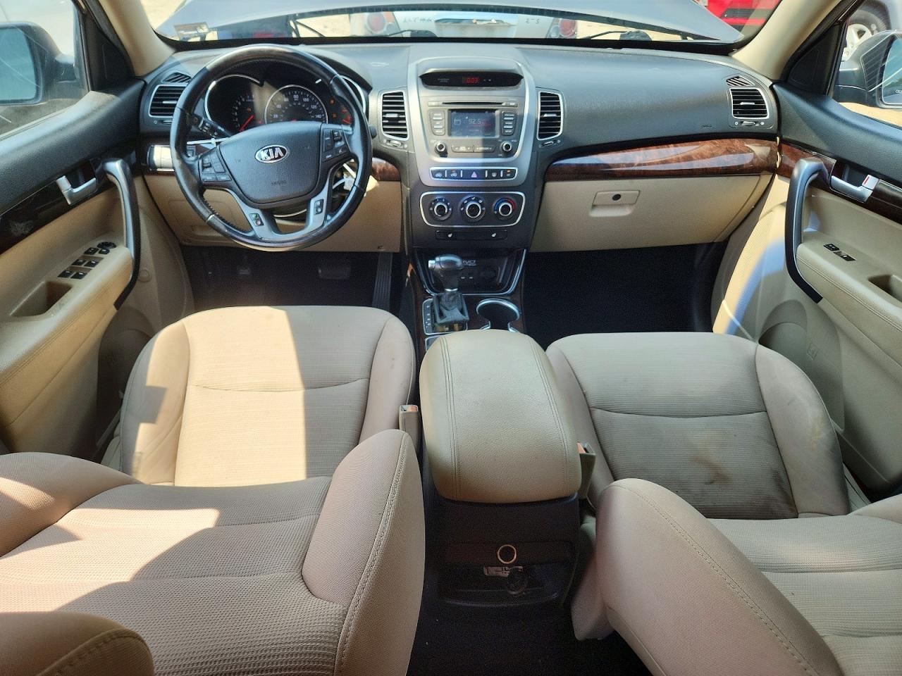 2014 Kia Sorento Lx Burgundy vin: 5XYKT3A61EG479664