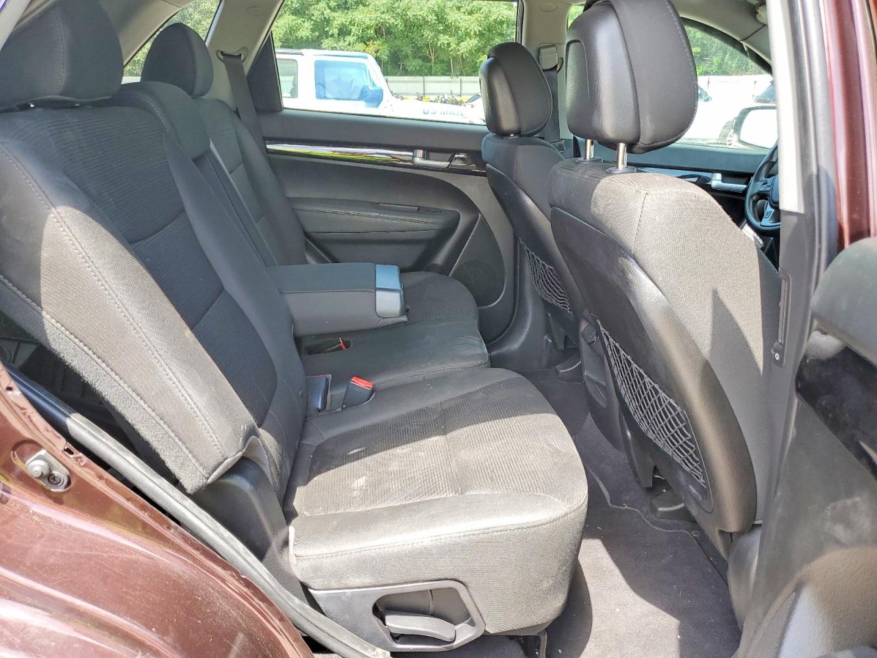 2015 Kia Sorento Lx Burgundy vin: 5XYKT3A61FG588692