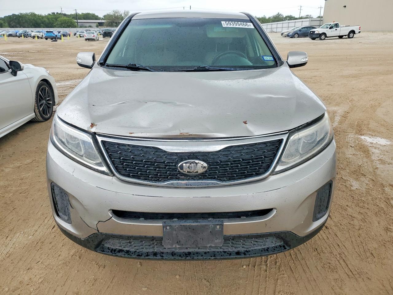 2015 Kia Sorento Lx Gray vin: 5XYKT3A61FG588885