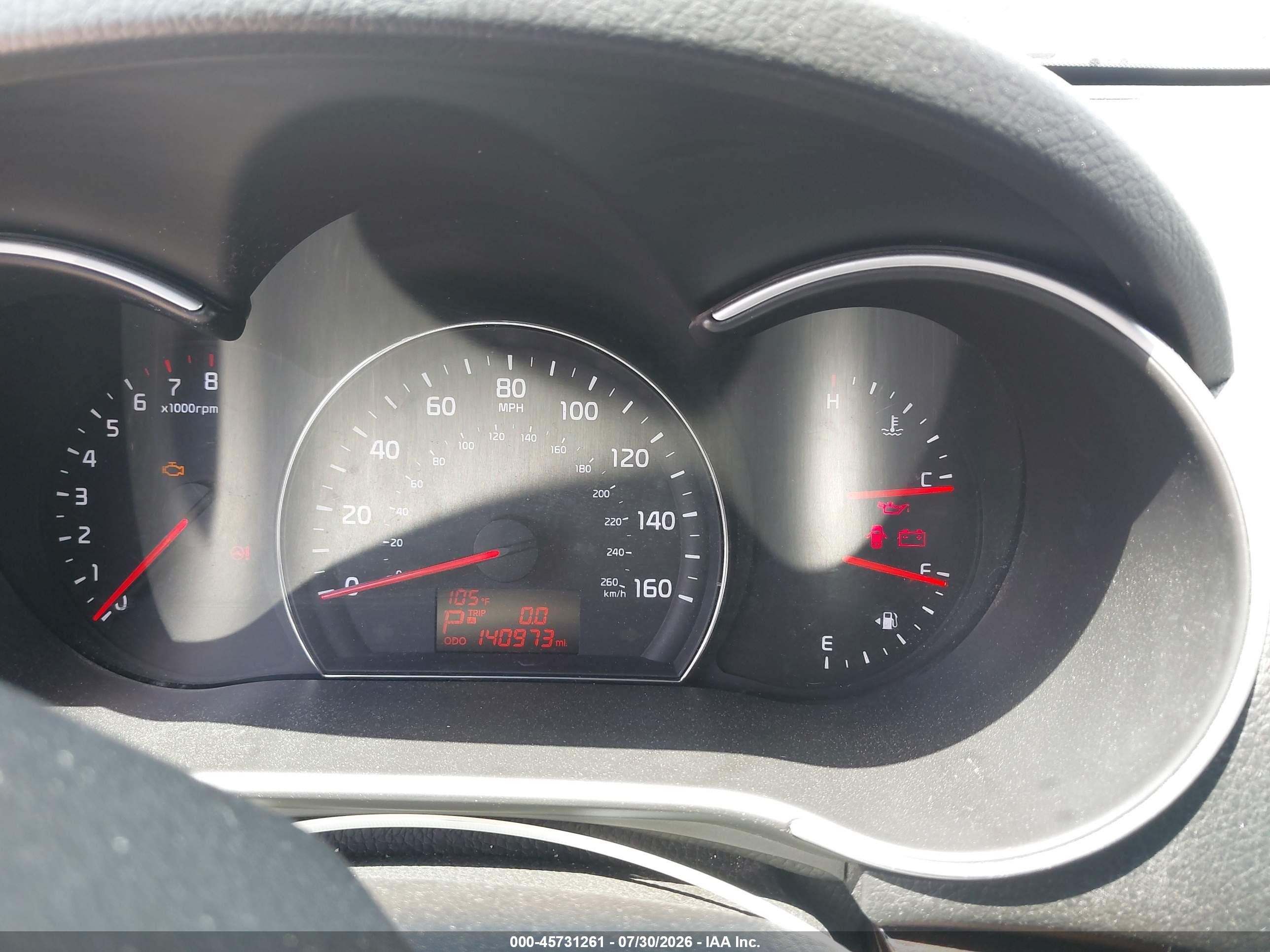 2015 Kia Sorento Lx Champagne vin: 5XYKT3A61FG602820