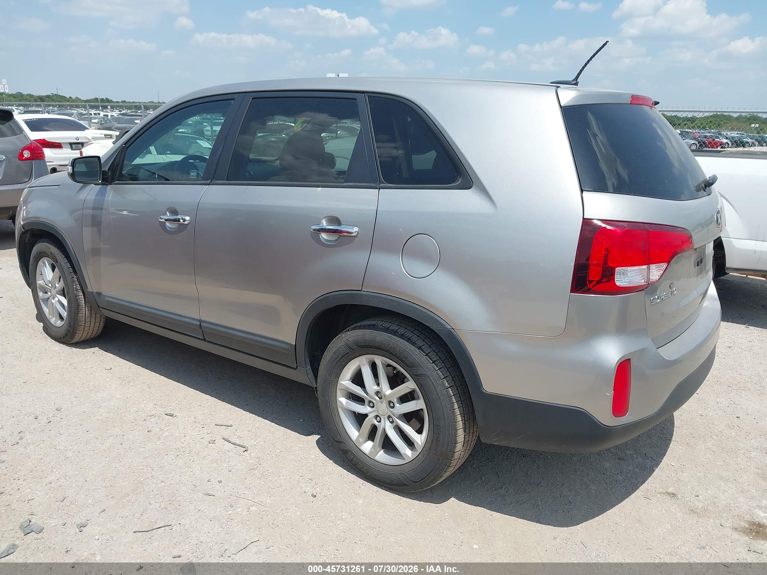 2015 Kia Sorento Lx Champagne vin: 5XYKT3A61FG602820