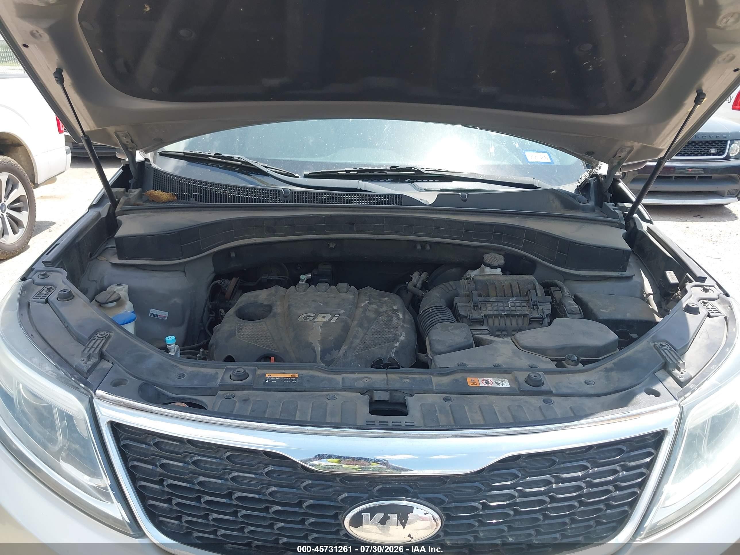2015 Kia Sorento Lx Champagne vin: 5XYKT3A61FG602820