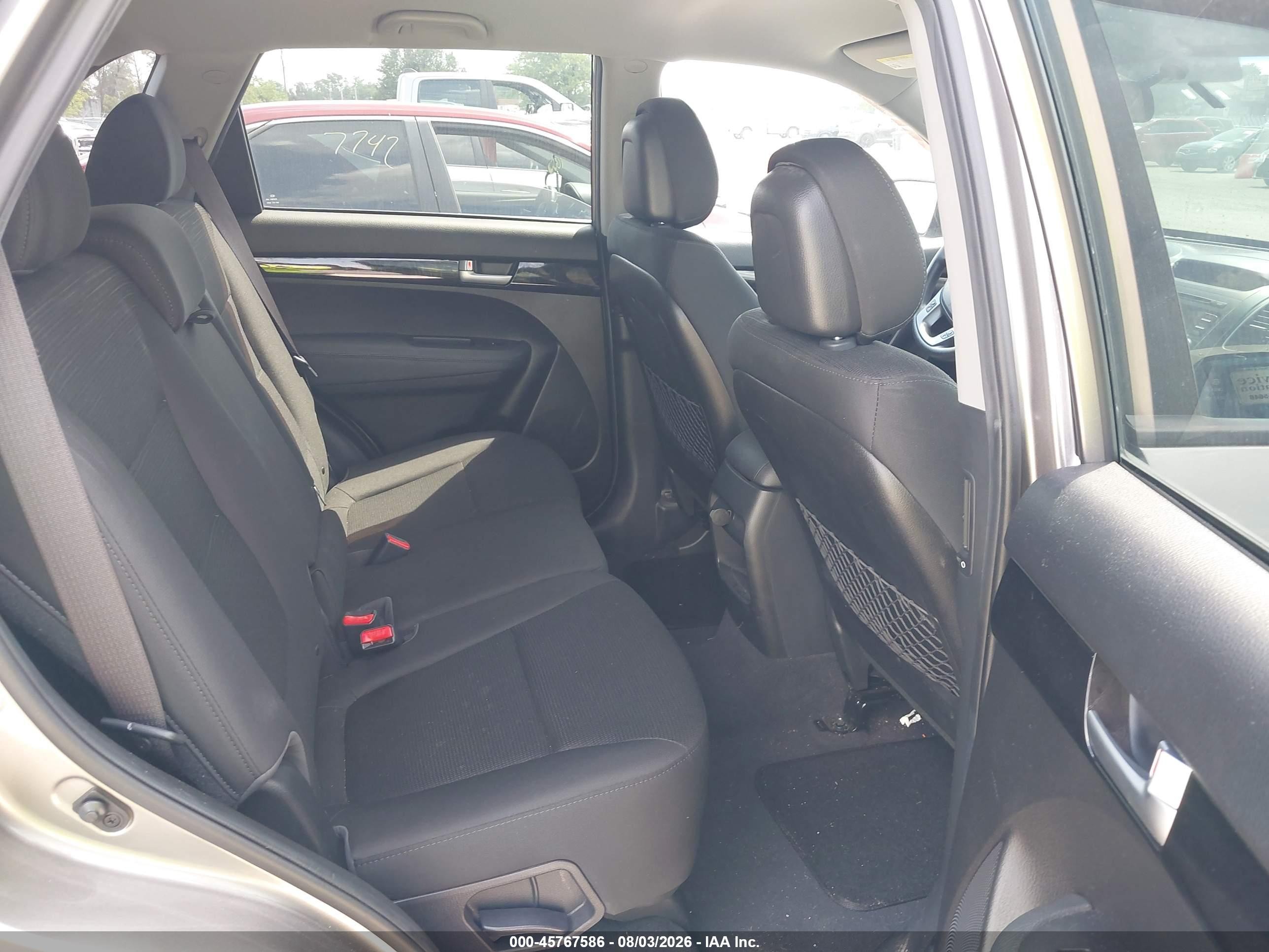 2015 Kia Sorento Lx Gray vin: 5XYKT3A61FG603515