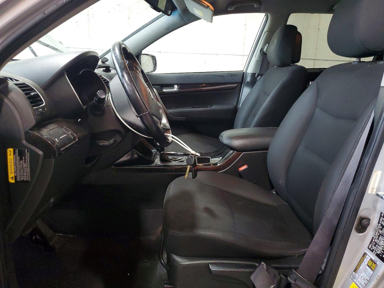 2015 Kia Sorento Lx Silver vin: 5XYKT3A61FG612943