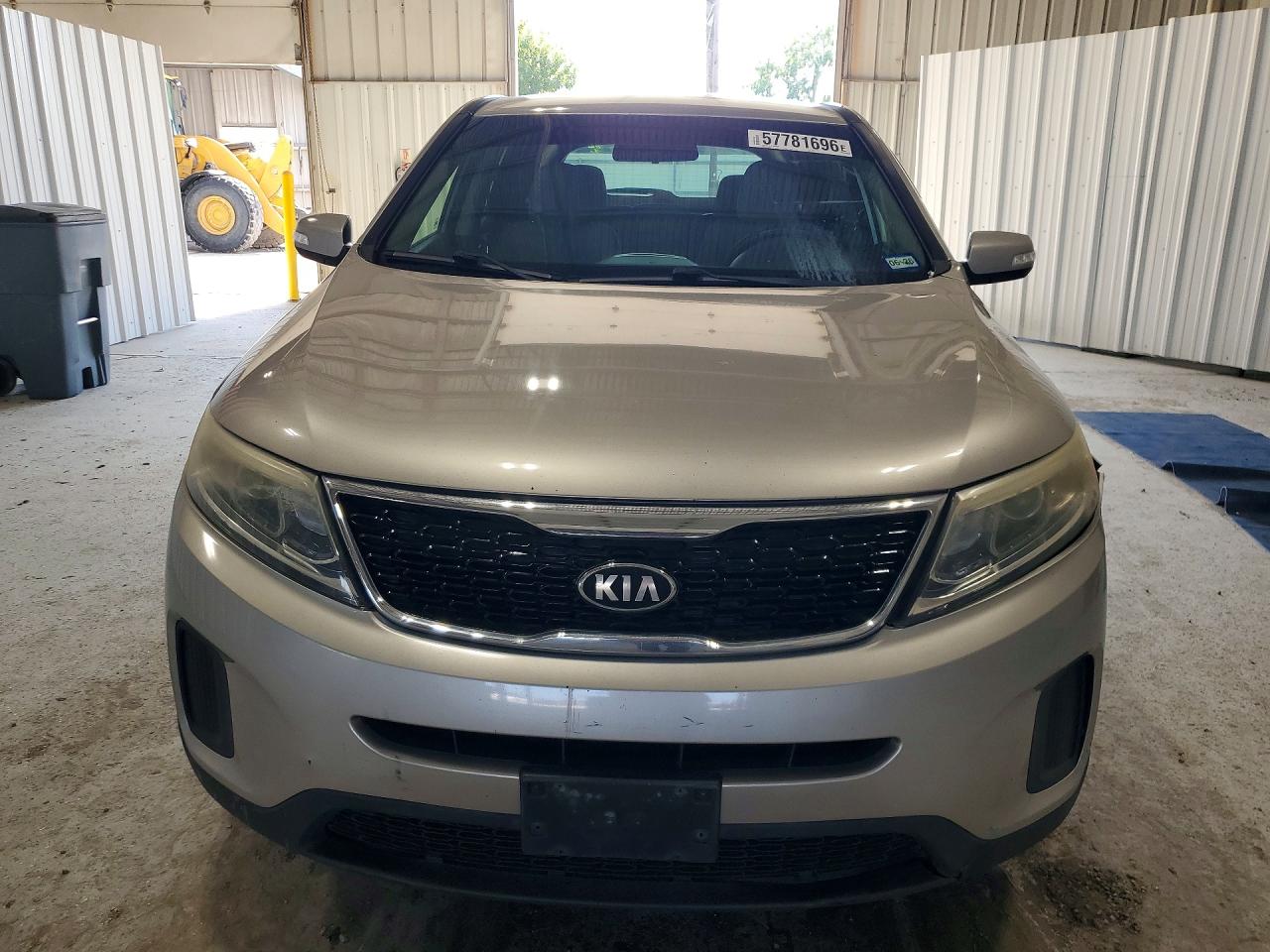 2015 Kia Sorento Lx Silver vin: 5XYKT3A61FG621447