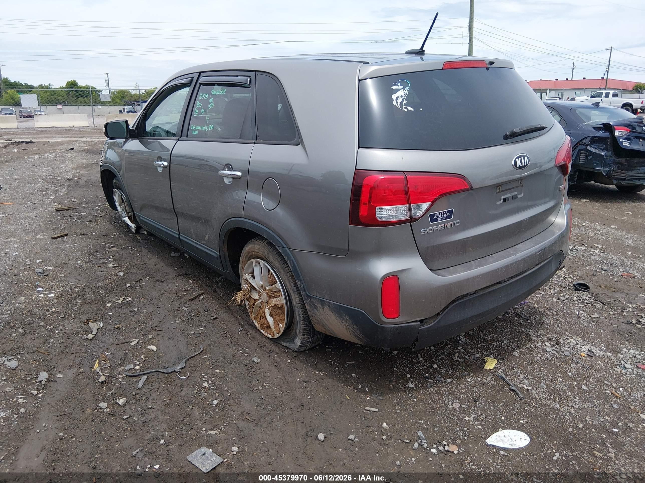2015 Kia Sorento Lx Champagne vin: 5XYKT3A61FG626468