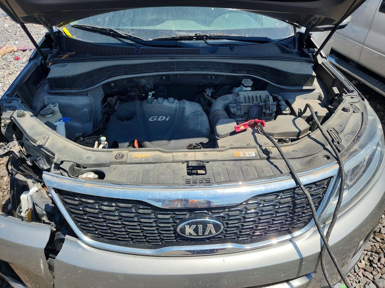 2015 Kia Sorento Lx Silver vin: 5XYKT3A61FG662290