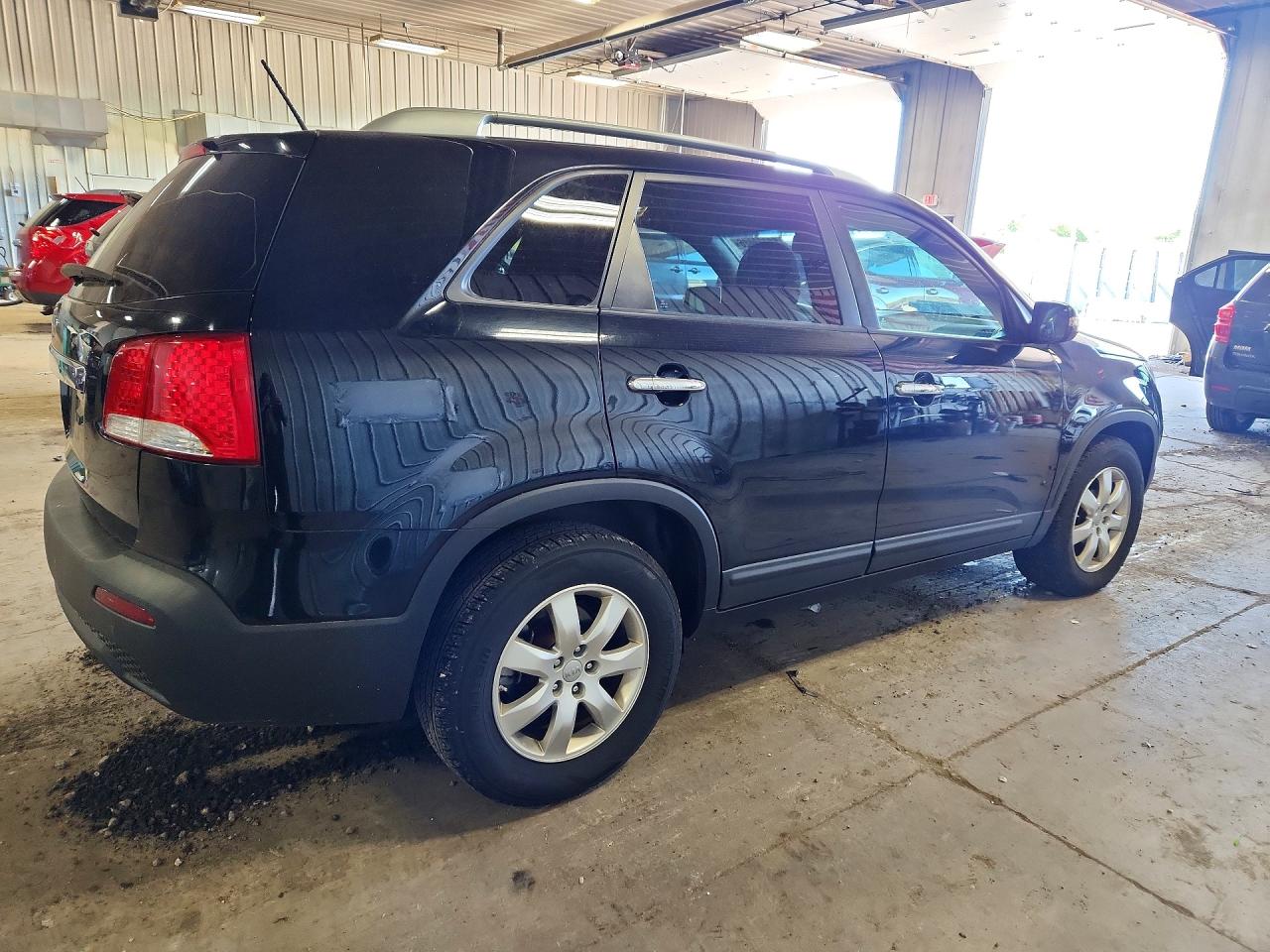 2012 Kia Sorento Lx Black vin: 5XYKT3A62CG304899