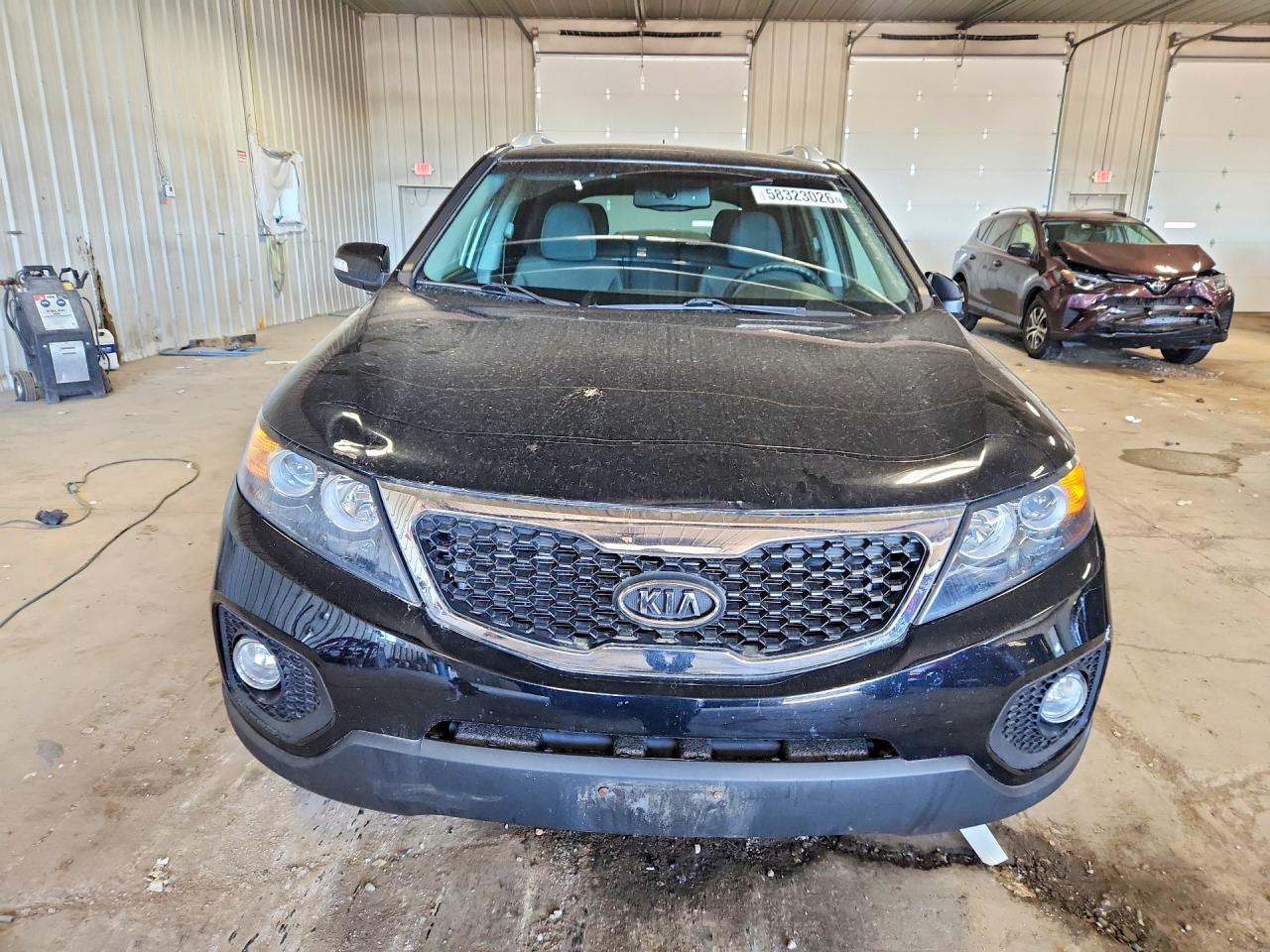 2012 Kia Sorento Lx Black vin: 5XYKT3A62CG304899