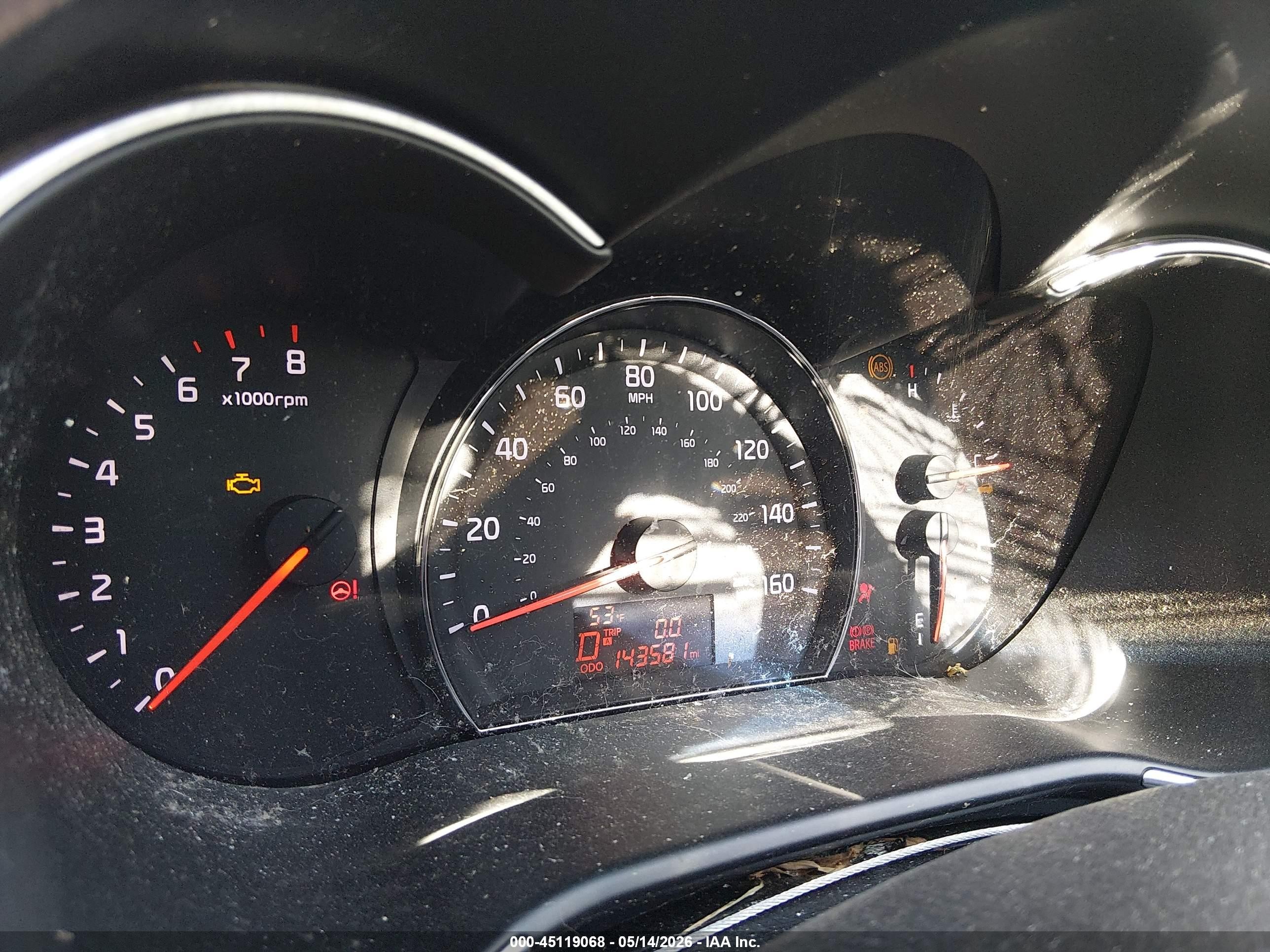 2014 Kia Sorento Lx Red vin: 5XYKT3A62EG454983