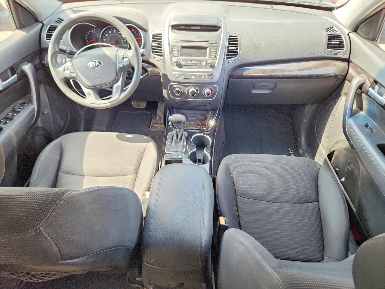 2014 Kia Sorento Lx Burgundy vin: 5XYKT3A62EG495937