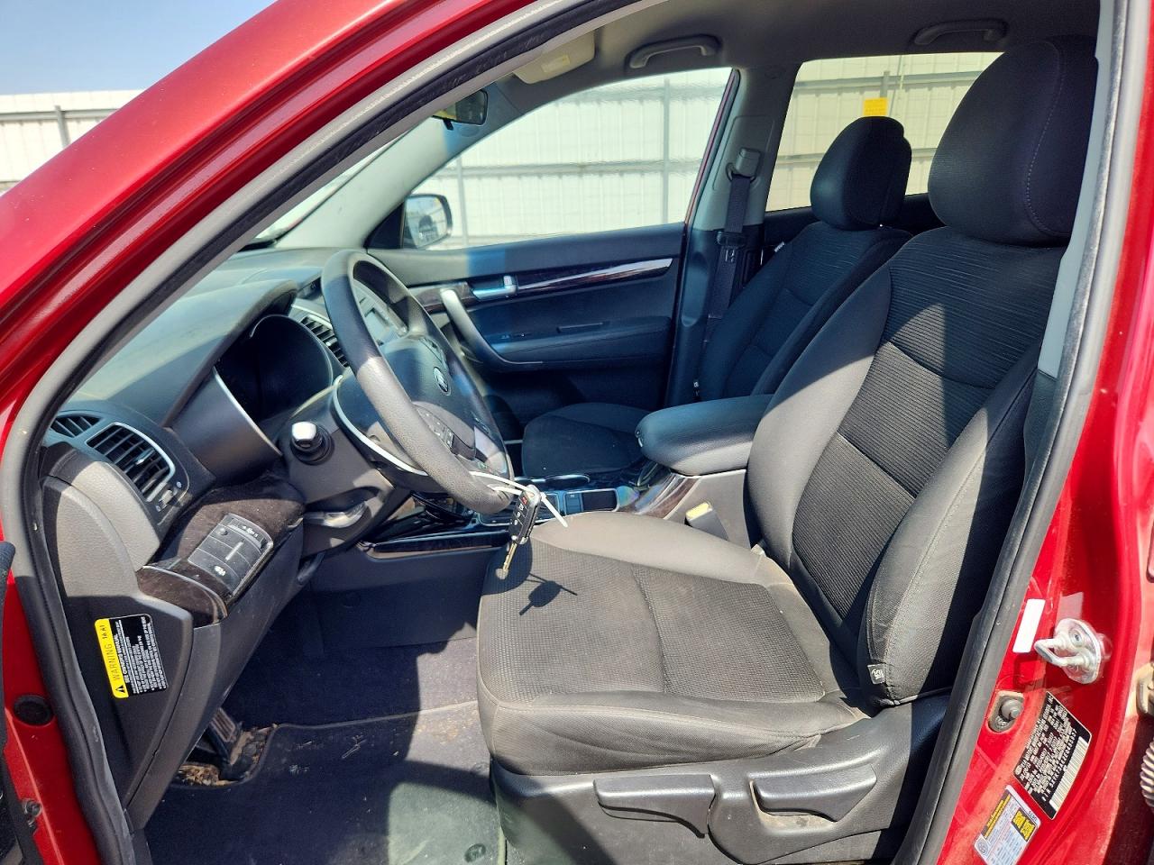2014 Kia Sorento Lx Burgundy vin: 5XYKT3A62EG495937