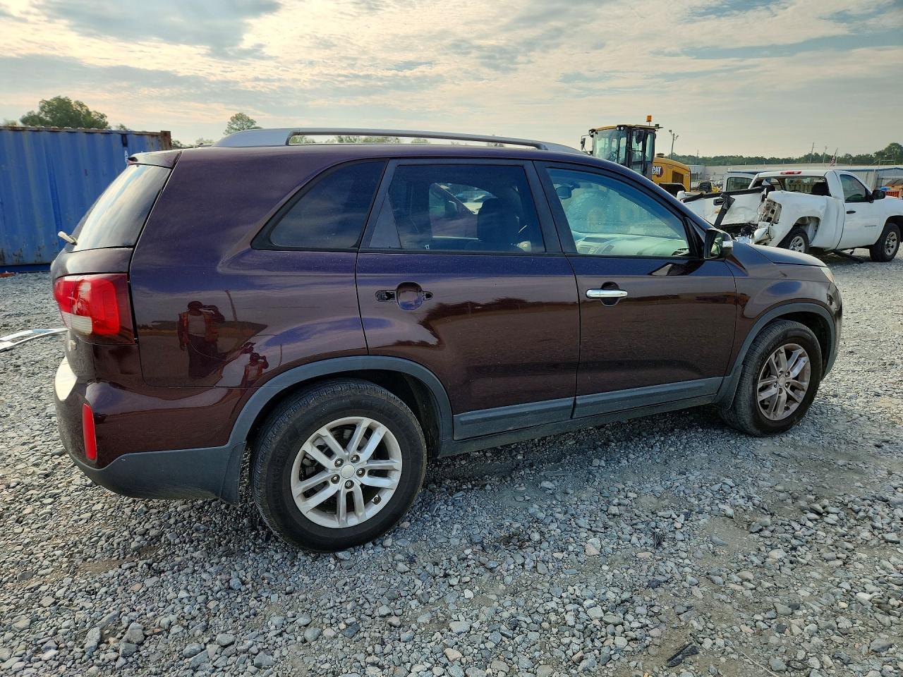 2014 Kia Sorento Lx Темно-бордовый vin: 5XYKT3A62EG508007