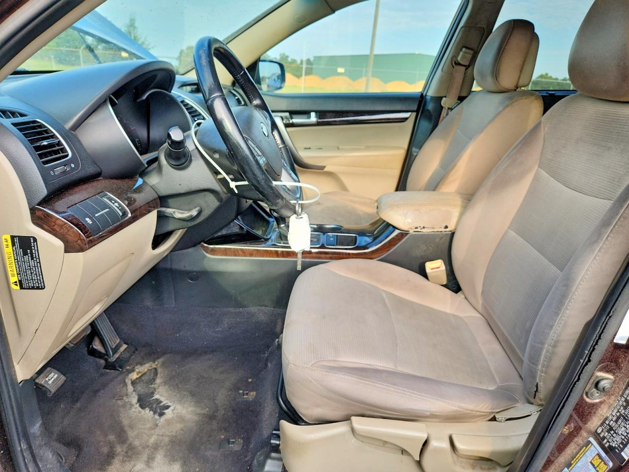 2014 Kia Sorento Lx Темно-бордовый vin: 5XYKT3A62EG508007