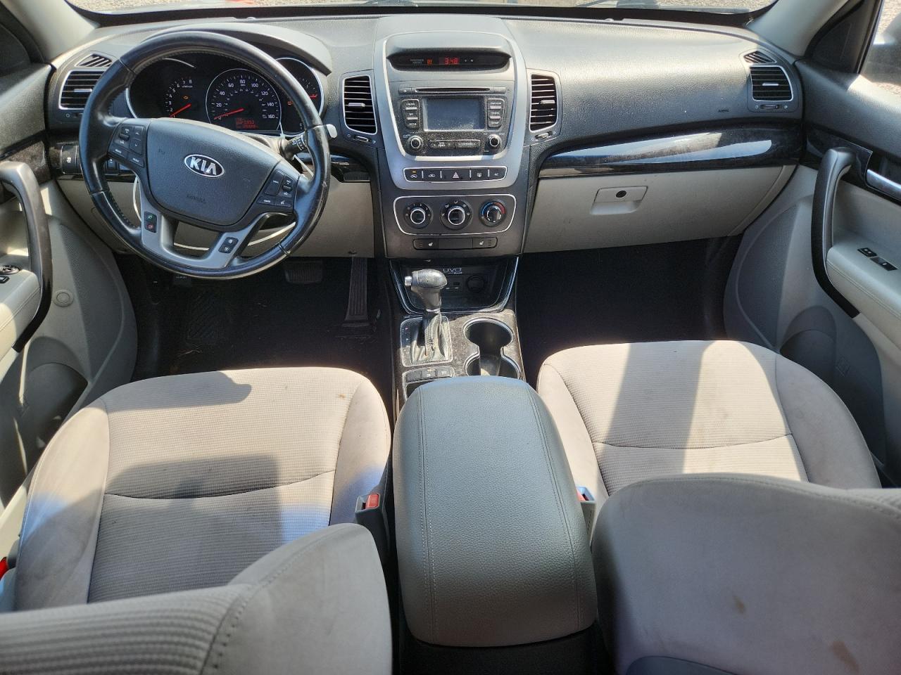 2014 Kia Sorento Lx Black vin: 5XYKT3A62EG508136