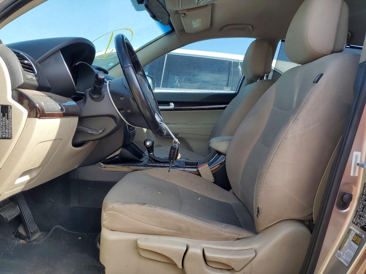 2015 Kia Sorento Lx Gray vin: 5XYKT3A62FG570993