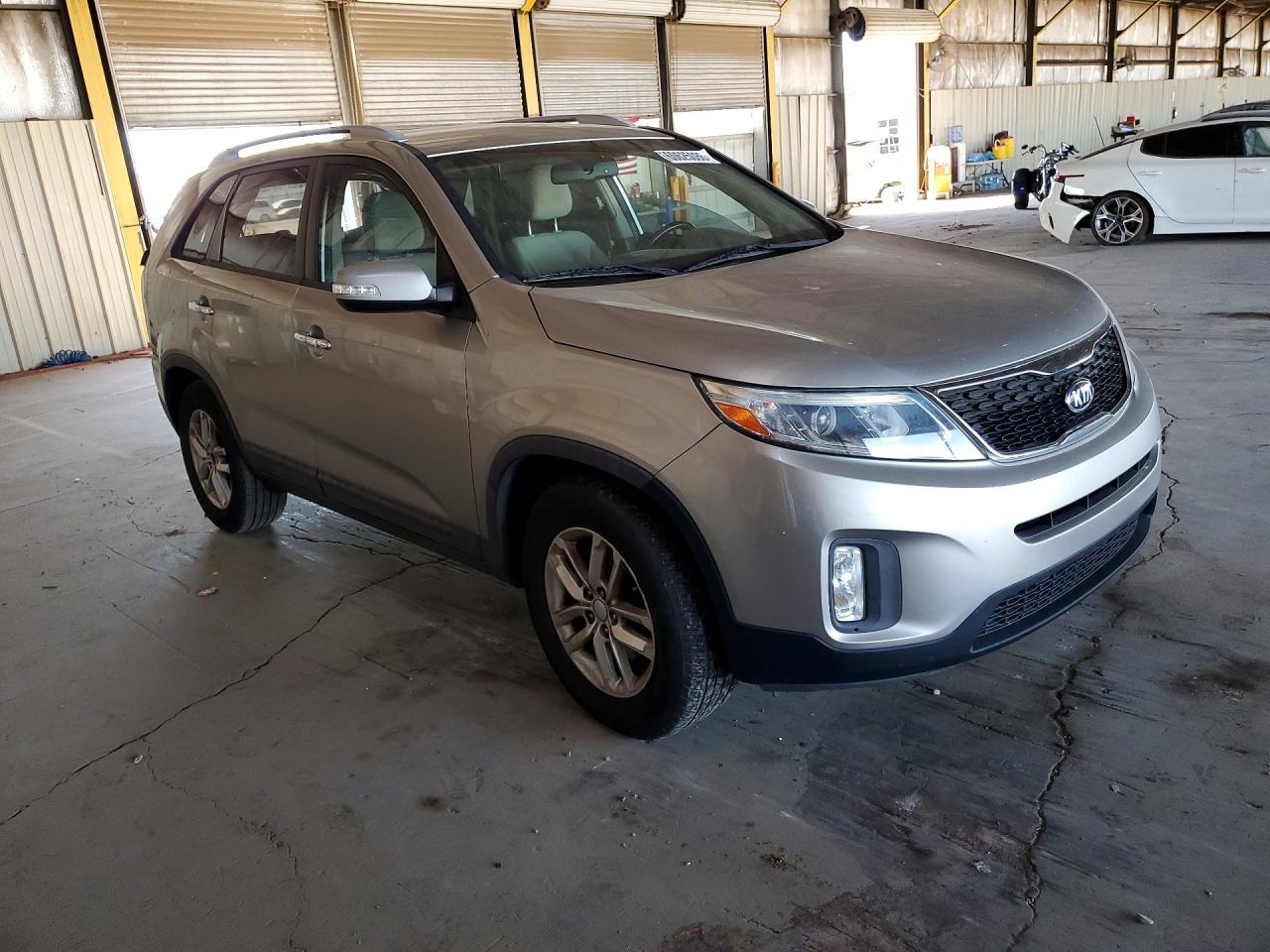 2015 Kia Sorento Lx Gray vin: 5XYKT3A62FG570993