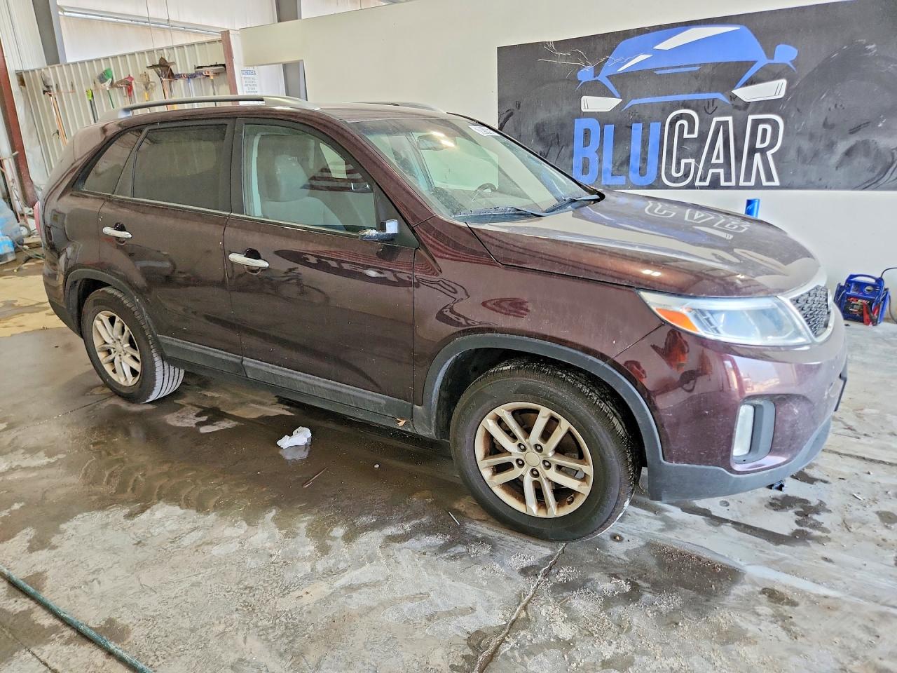 2015 Kia Sorento Lx Фиолетовый vin: 5XYKT3A62FG580620