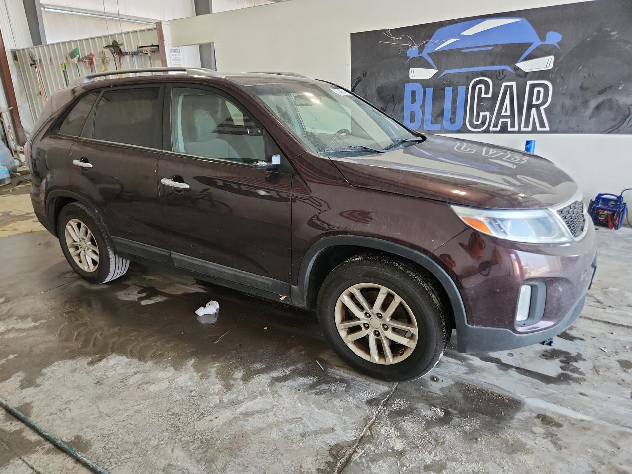 2015 Kia Sorento Lx Фиолетовый vin: 5XYKT3A62FG580620 Damage: Right Mirror, Missing, Replacement Required