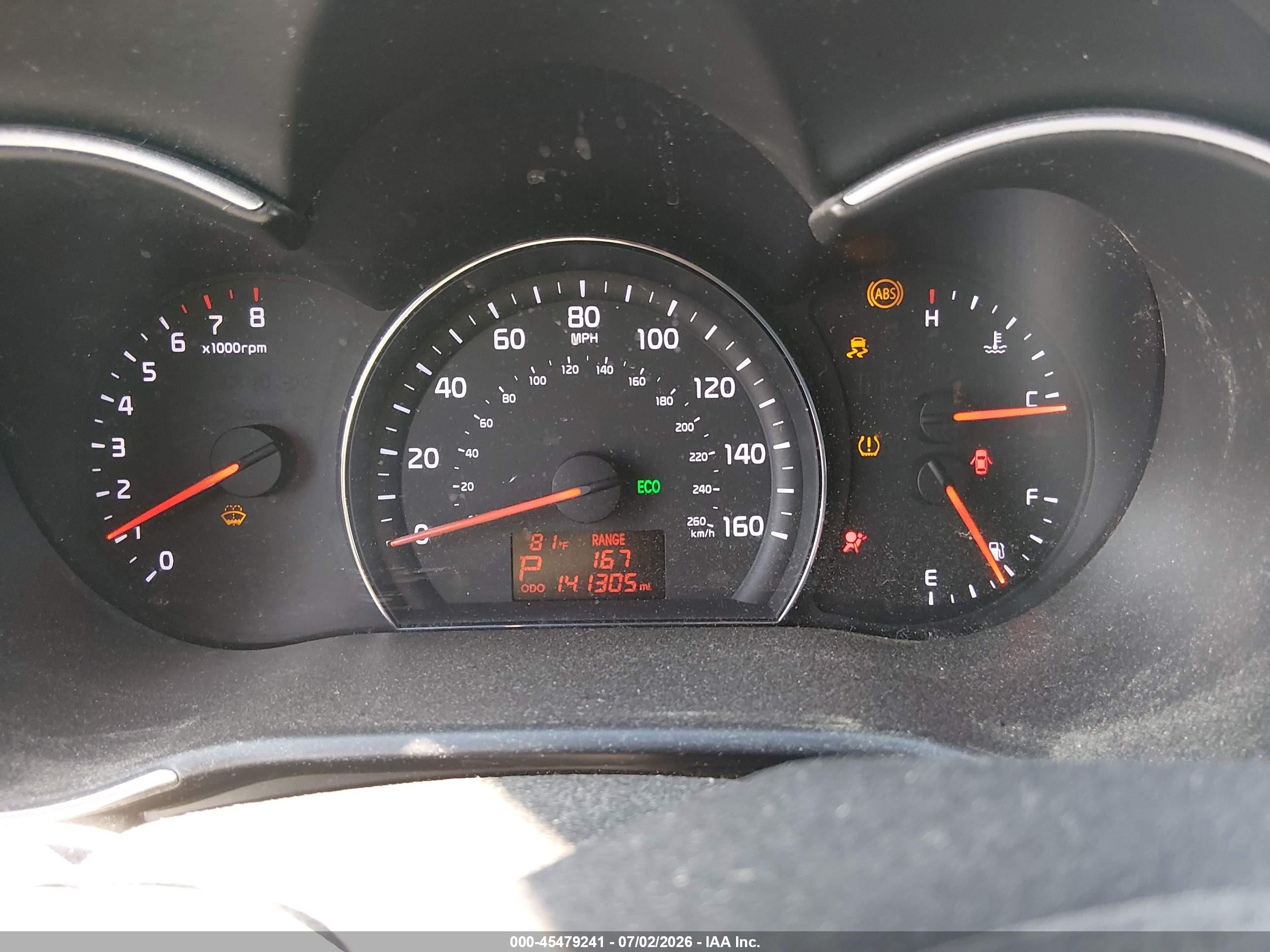 2015 Kia Sorento Lx Серебряный vin: 5XYKT3A62FG629007