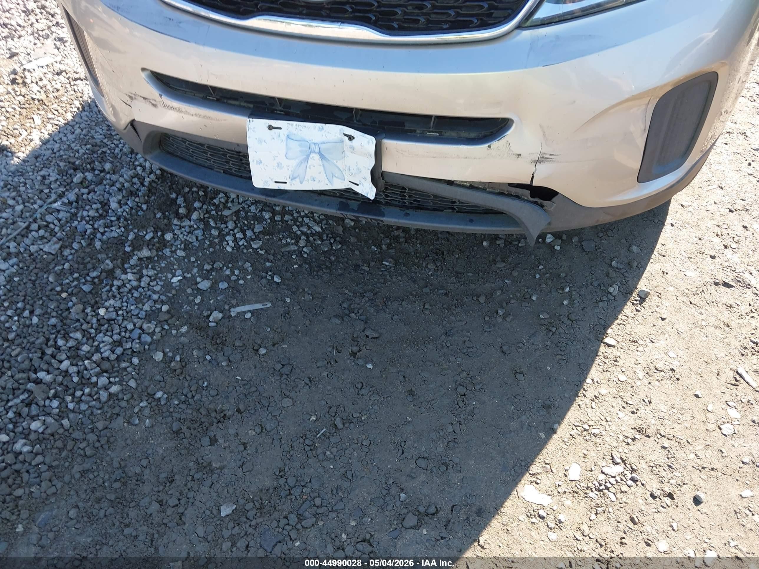 2015 Kia Sorento Lx White vin: 5XYKT3A62FG660659