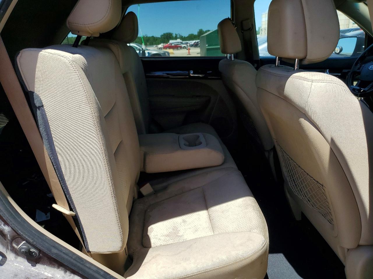 2012 Kia Sorento Lx Темно-бордовый vin: 5XYKT3A63CG248598