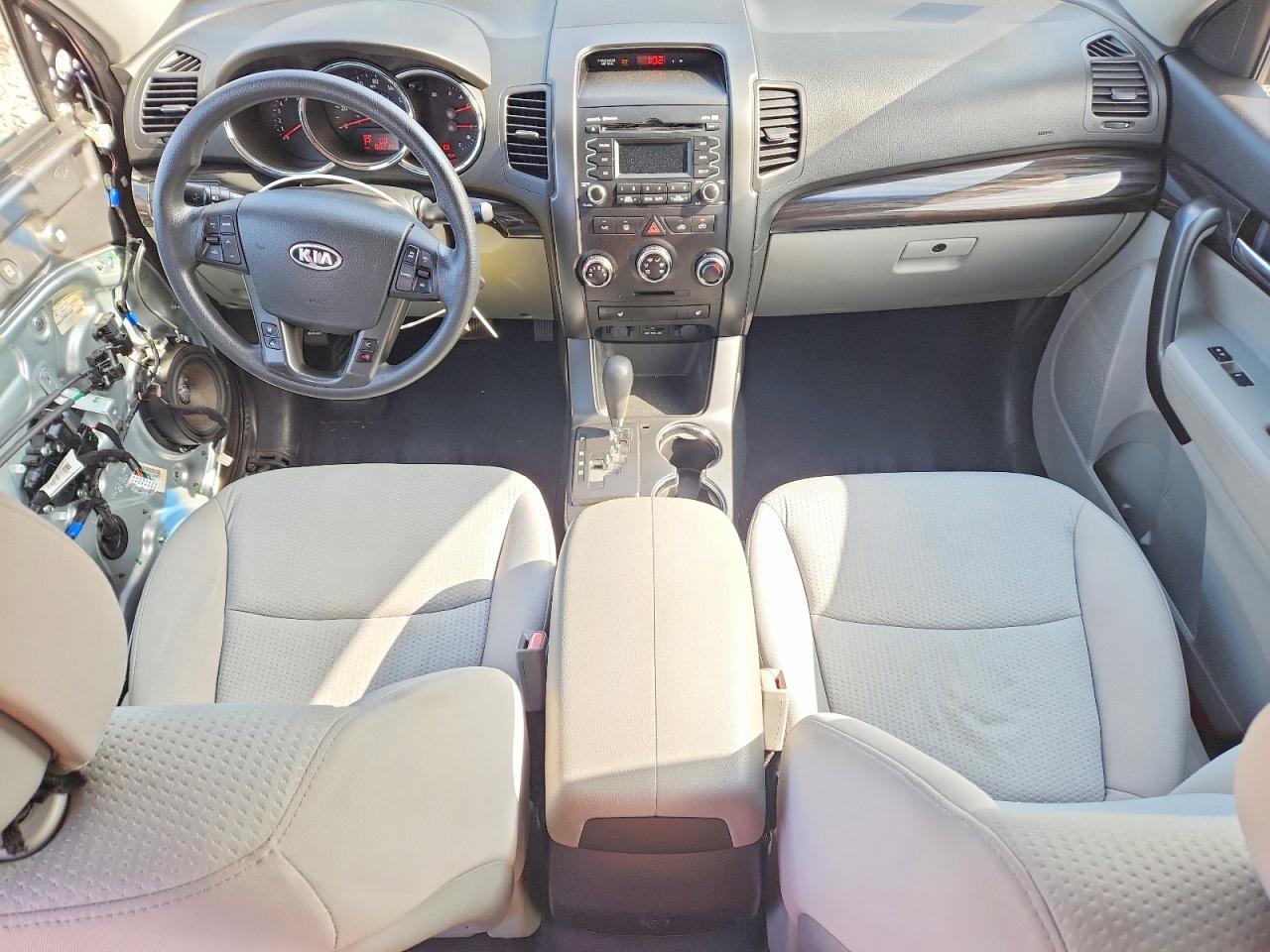 2012 Kia Sorento Lx Gray vin: 5XYKT3A63CG254059