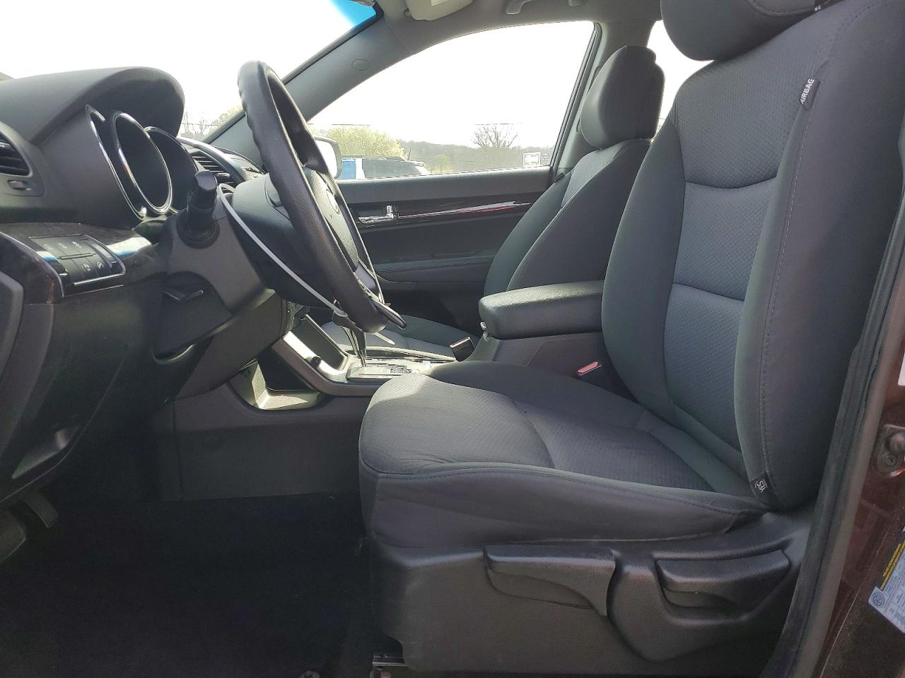 2012 Kia Sorento Lx Maroon vin: 5XYKT3A63CG254403
