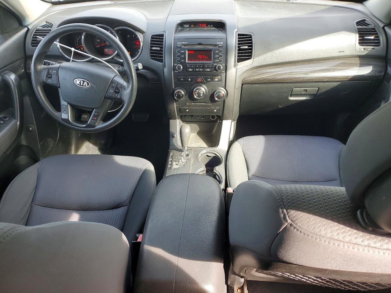 2012 Kia Sorento Lx Maroon vin: 5XYKT3A63CG254403