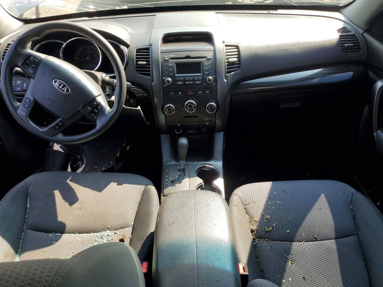 2013 Kia Sorento Lx Silver vin: 5XYKT3A63DG335239