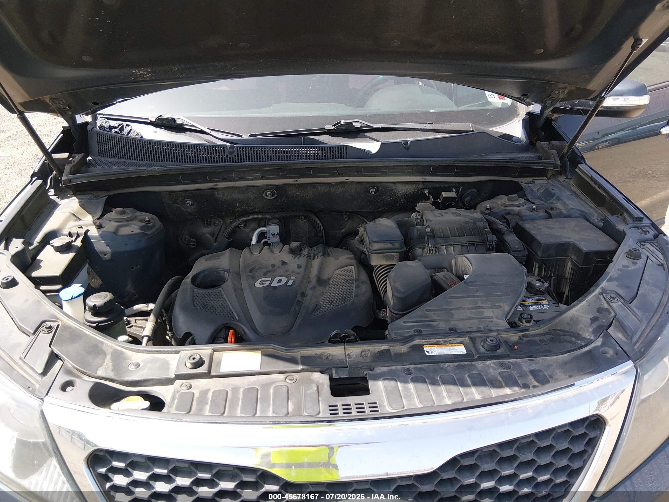 2013 Kia Sorento Lx Black vin: 5XYKT3A63DG339291