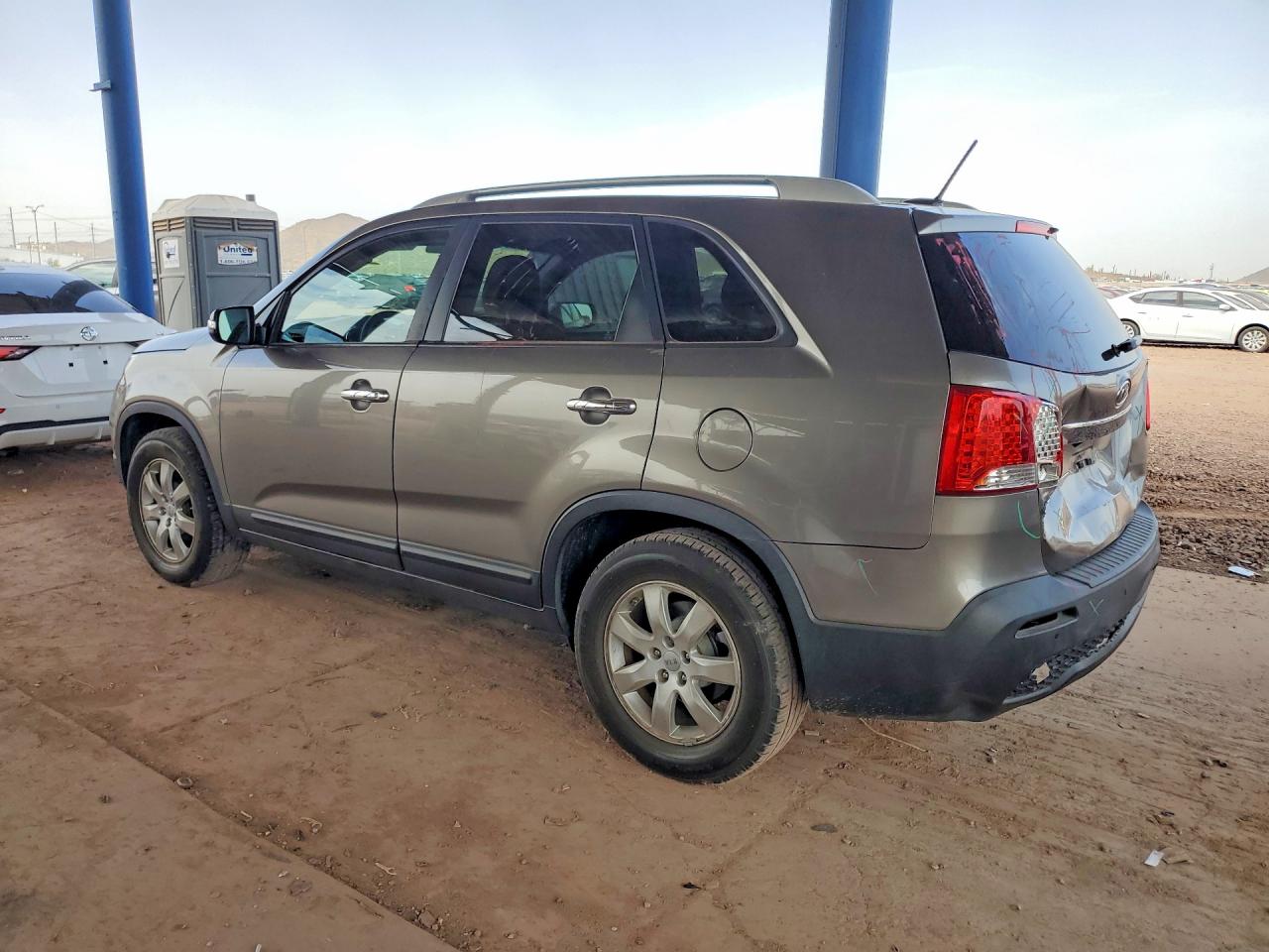 2013 Kia Sorento Lx Brown vin: 5XYKT3A63DG384148