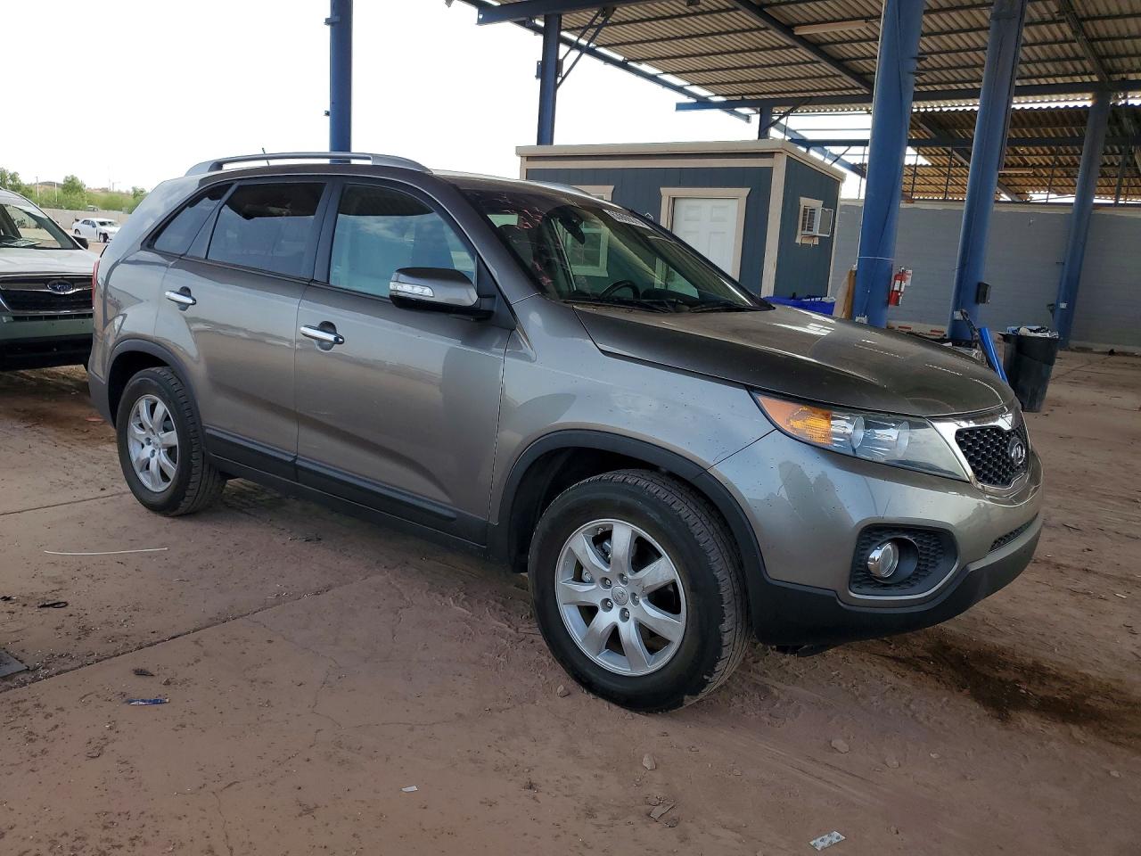 2013 Kia Sorento Lx Brown vin: 5XYKT3A63DG384148