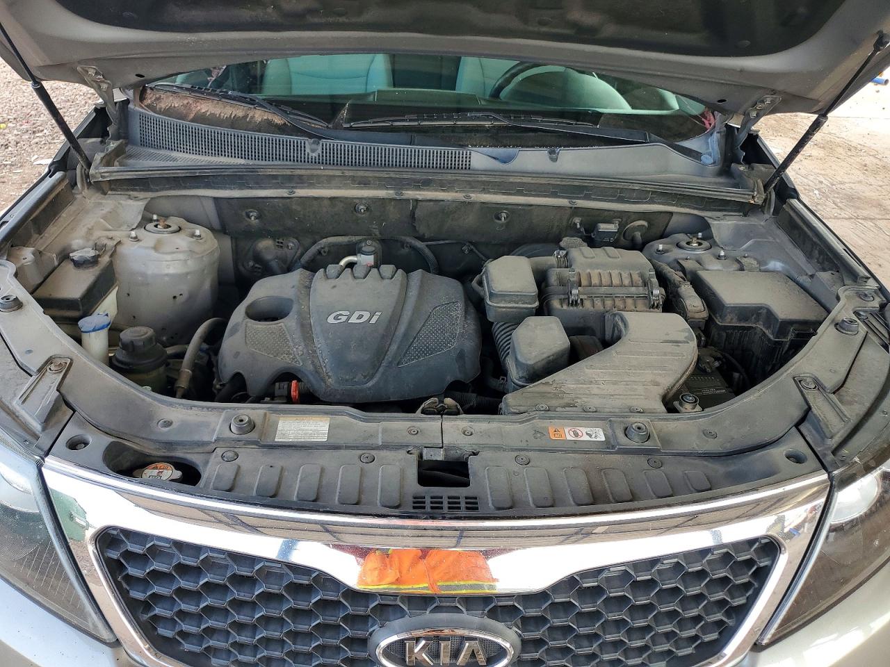 2013 Kia Sorento Lx Brown vin: 5XYKT3A63DG384148