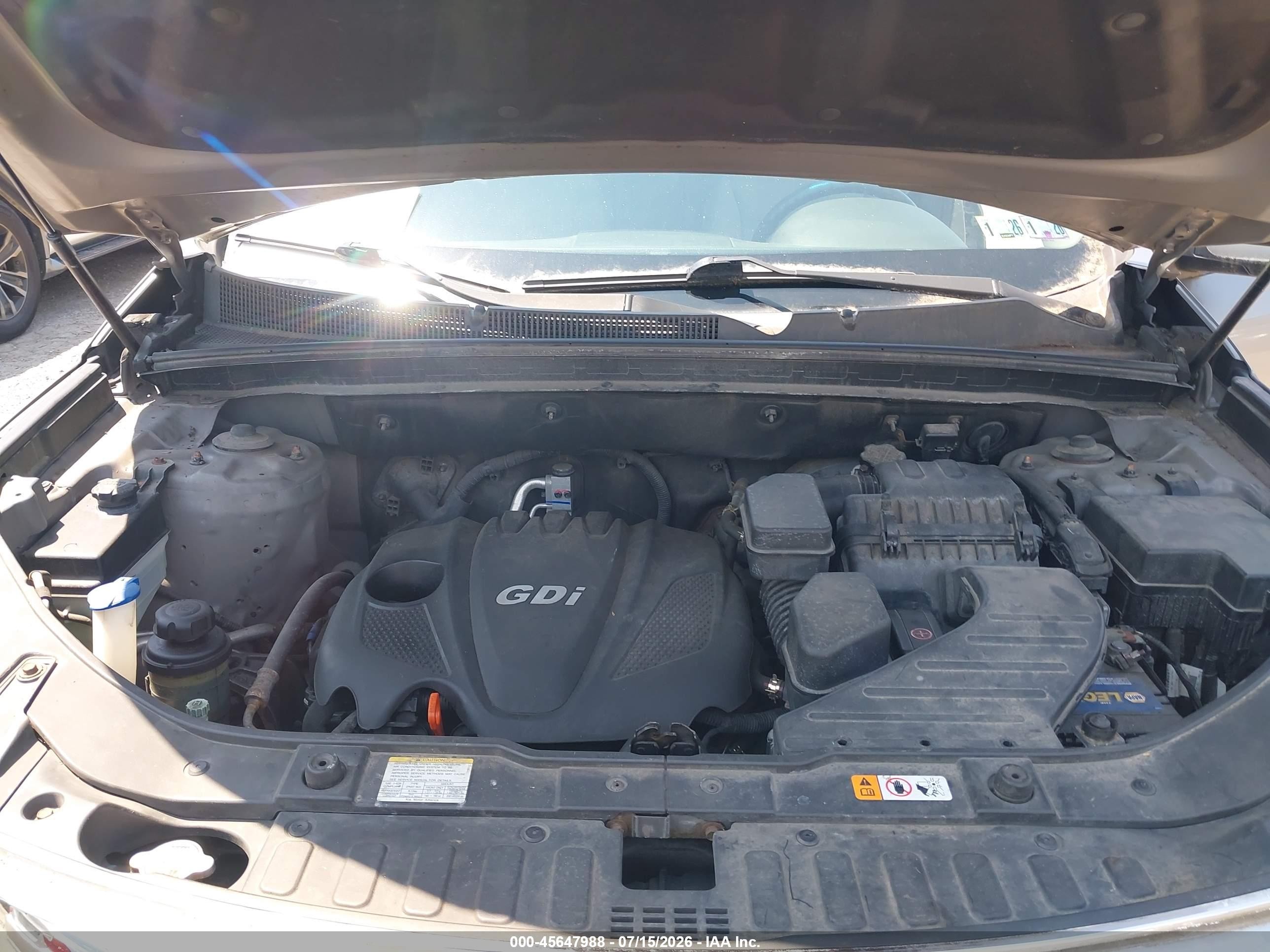 2013 Kia Sorento Lx Gray vin: 5XYKT3A63DG385526